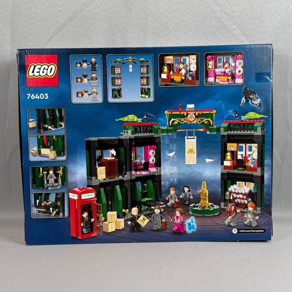 Lego #76403 The Ministry of Magic Harry Potter Retired Brand New Factory Sealed - Picture 2 of 2